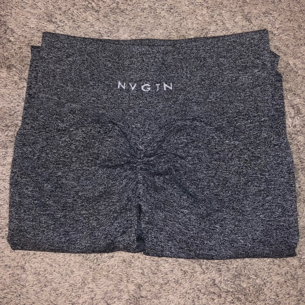 NVGTN Black Speckled Scrunch Seamless Legging